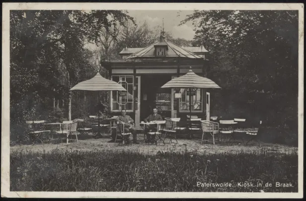 Kiosk Landgoed De Braak, 1930-1940