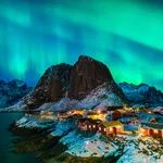 Colorful Aurora Borealis