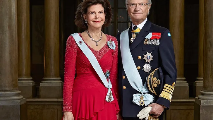 Zweden: Carl Gustaf en Silvia 45 jaar getrouwd