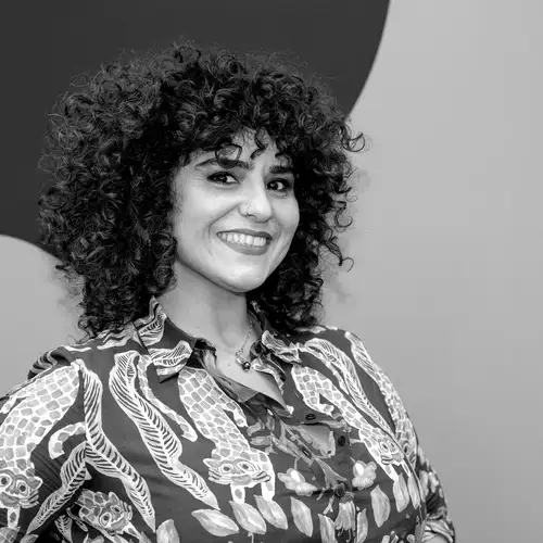 Meral Polat zwart wit