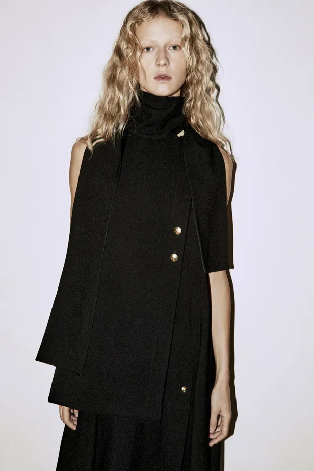 Jurk van viscose met structuur: Celine