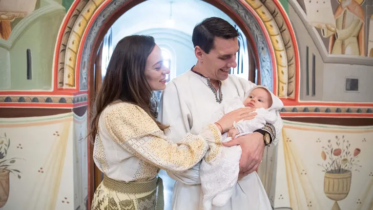 Royal Christening Of Princess Maria Alexandra Of Romania