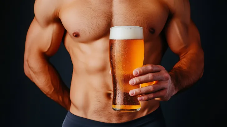 Fit worden én bier drinken