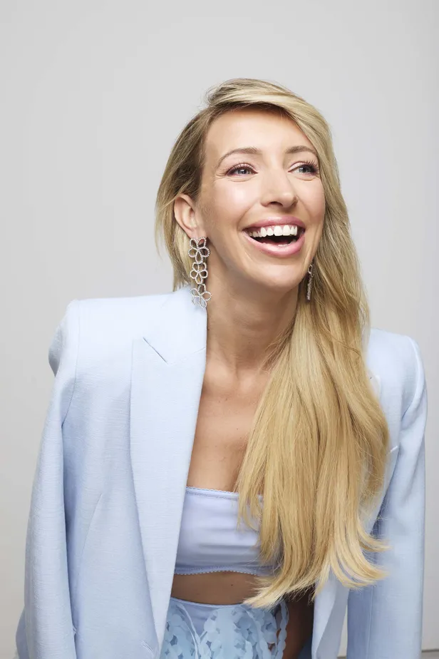 Leco Look: Denise van der Laan in blauw.