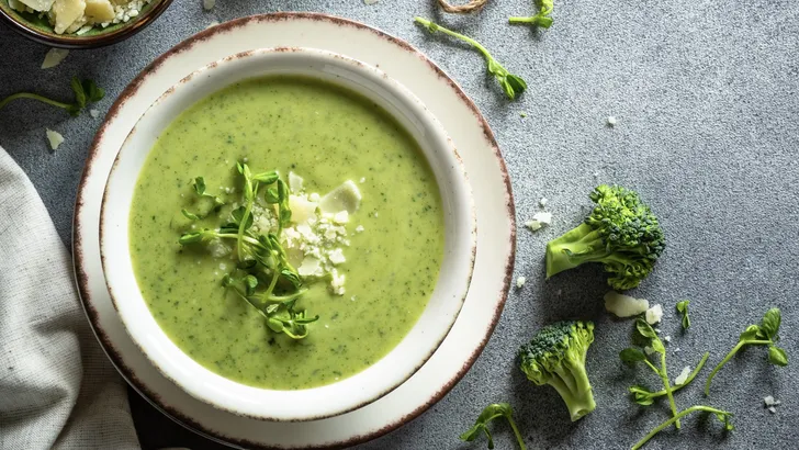Romige broccolisoep