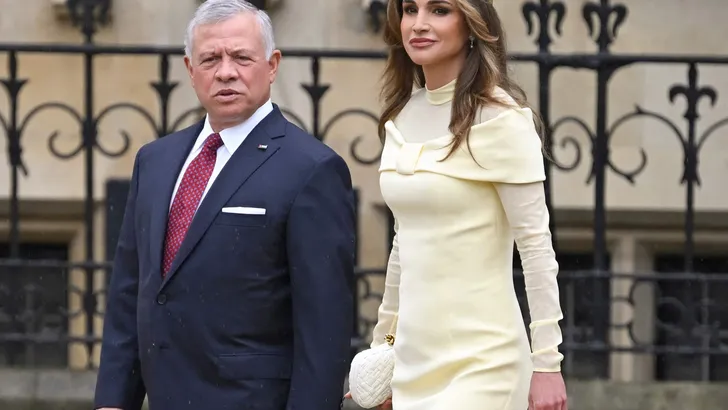 Queen Rania &amp; King Abdullah Attend King Charles Coronation