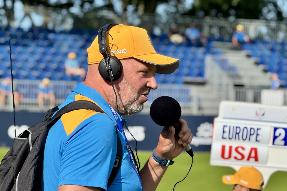 Standplaats Solheim Cup 3: Mannetje van de radio