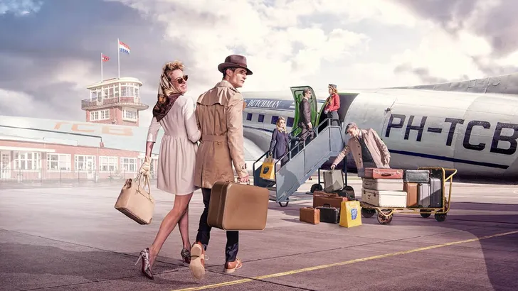 Schiphol reist terug naar de jaren '50