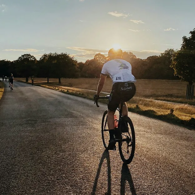 fietsen solo