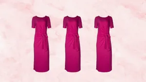Roze jurk