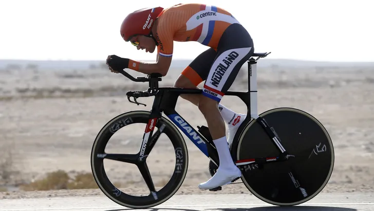Fietswissel een optie voor Dumoulin tijdens WK-tijdrit