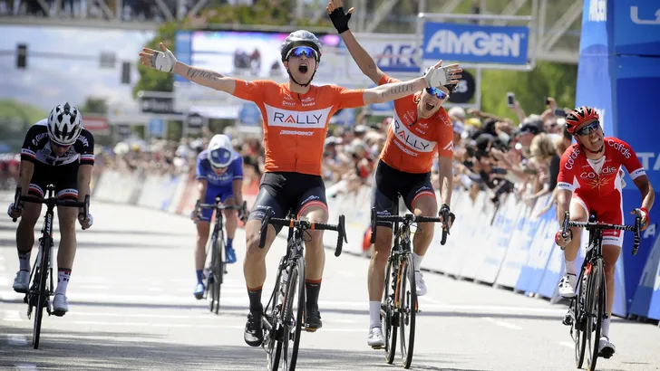 Evan Huffman wint slotrit Ronde van Californië