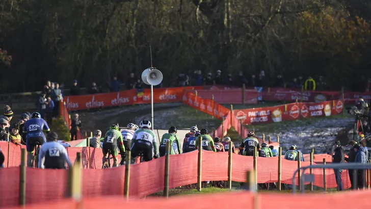 Wereldbeker Cyclocross Race in Dublin 2022 men elite