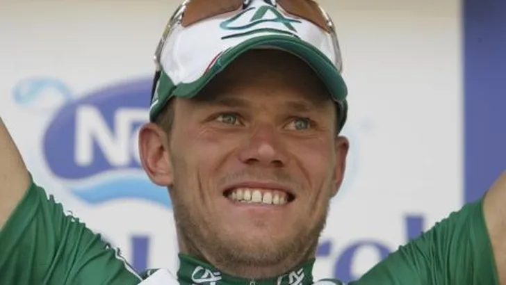 Thor Hushovd pakt de eerste ruikers in Frankrijk