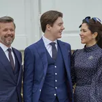 Prins Frederik, prins Christian en prinses Mary