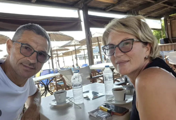 Ljubisa Karović en zijn vrouw Svetlana.