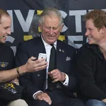 Royals at the athletics competition on day one of the Invictus Games in London