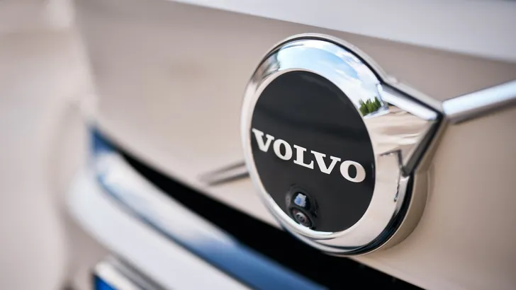 Het logo van Volvo