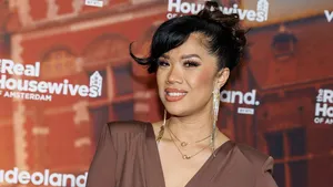 Kimmylien Nguyen op de première van The Real Housewives of Amsterdam
