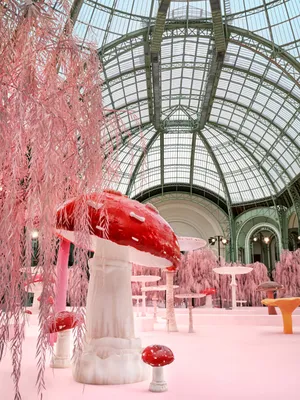 Het decor van de Chanel Spring/Summer 2026 Haute Couture-show