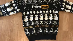 pornhub christmas sweater