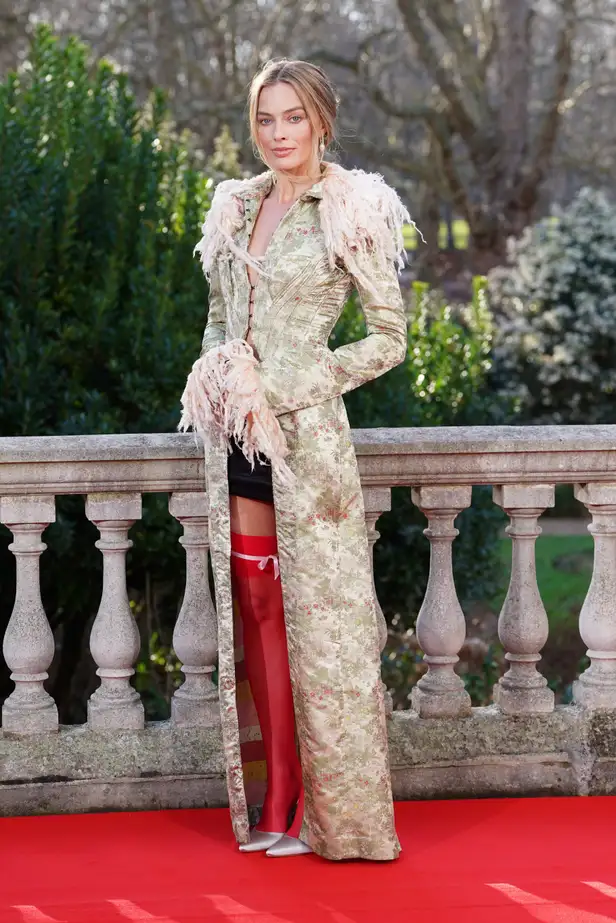 Margot Robbie in John Galliano