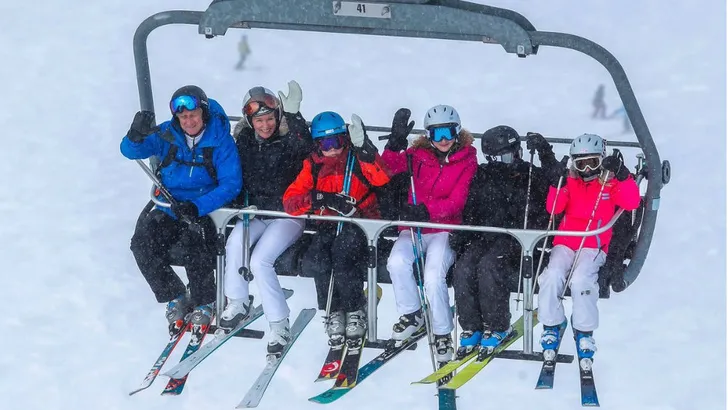 Belgische royals: ‘Groeten uit Verbier!