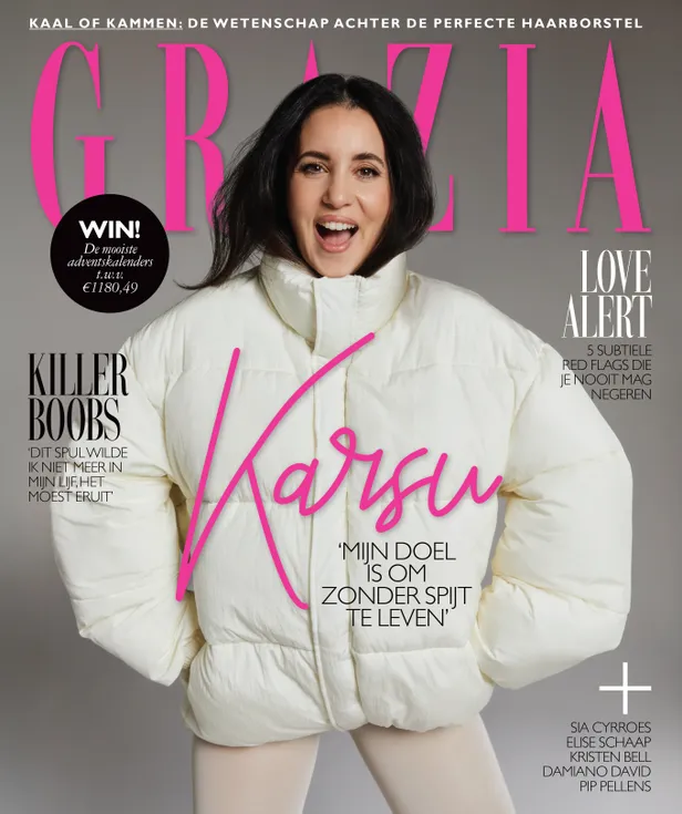 Karsu schittert op de cover van de nieuwste Grazia 