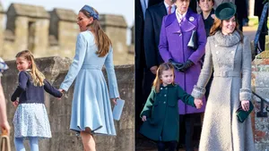 Mini-me: hoe prinses Charlotte en Kate hun outfits op elkaar afstemmen