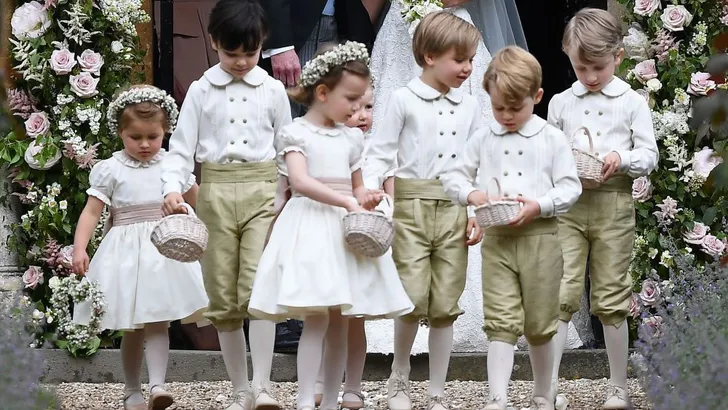 George en Charlotte: drukste bruidskinderen ooit!