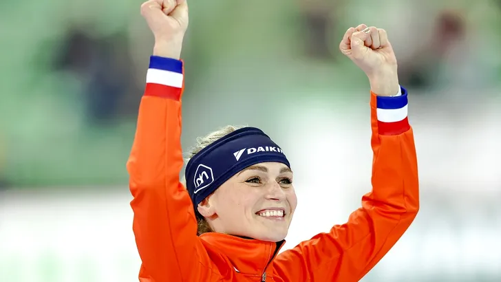 Schaatster Irene Schouten nu ook wereldkampioen 