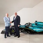 Adrian Newey en Lawrence Stroll bij Aston Martin