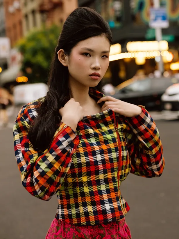 Top: Vivienne Westwood | Rok: Christian Lacroix