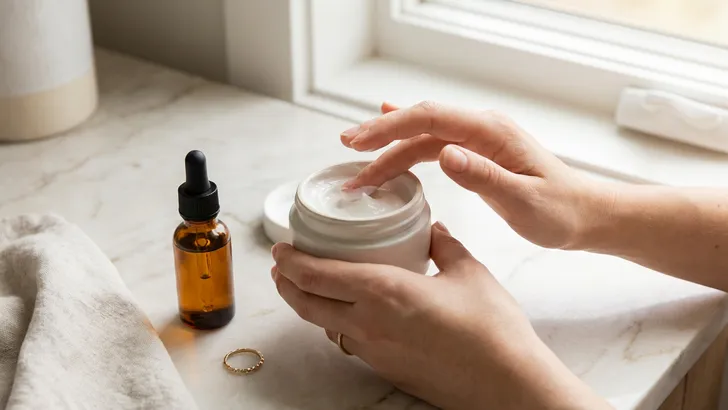 Experts zweren erbij: deze simpele skin-sandwich-truc maakt je dure crèmes dubbel zo effectief