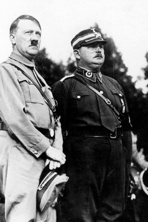 Adolf Hitler en oud-SA-leider Ernst Röhm