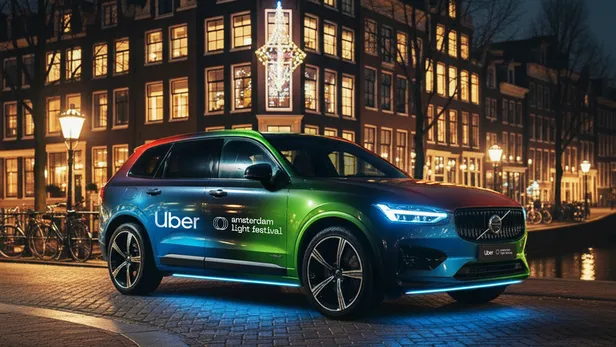 Met Uber genieten van het Amsterdam Light Festival 