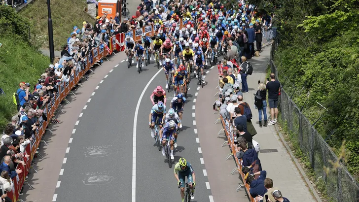 droge cauberg in amstel gold race 2024