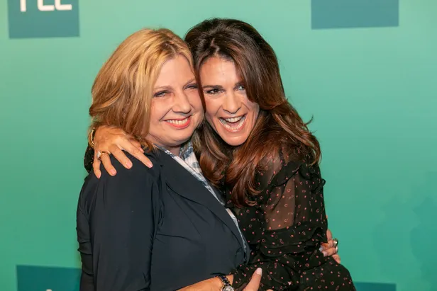 Quinty Trustfull en Loretta Schrijver tijdens RTL-presentatie 2019.