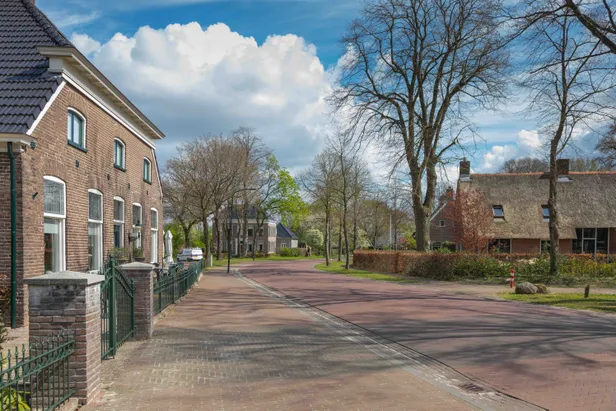 Sfeervol straatje in Rolde
