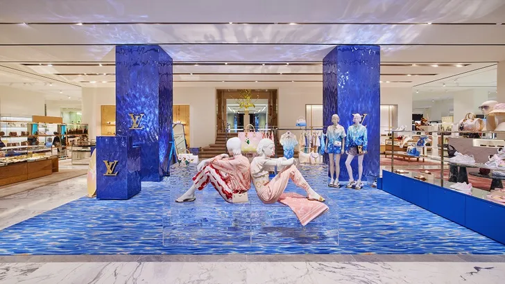 Louis Vuitton opent pop-up in Bijenkorf Amsterdam