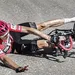 Froome na val in Vuelta: 'Blij dat ik alleen maar wat huid kwijt ben'