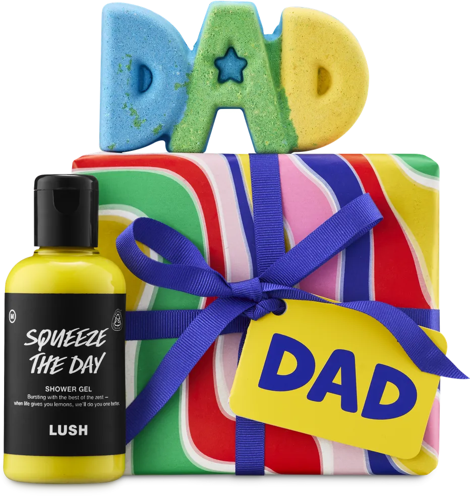 Dad cadeaupakket van Lush | €18