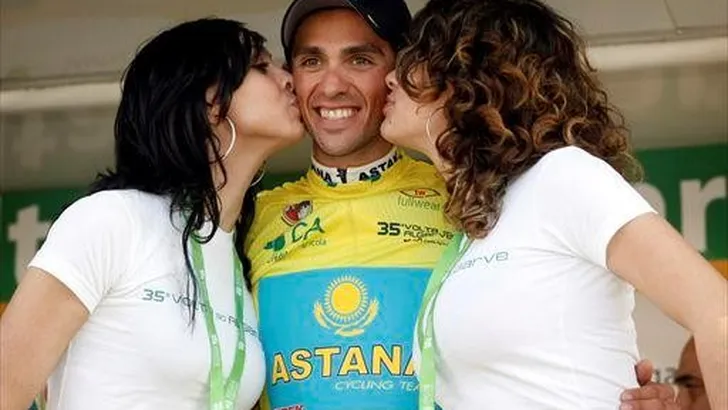 Contador draait warm in Ronde van de Algarve