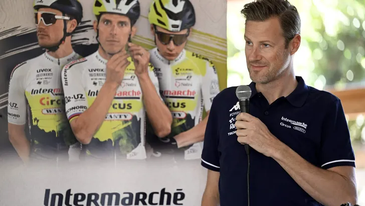 team presentation of the Intermarche - Circus - Wanty 2023