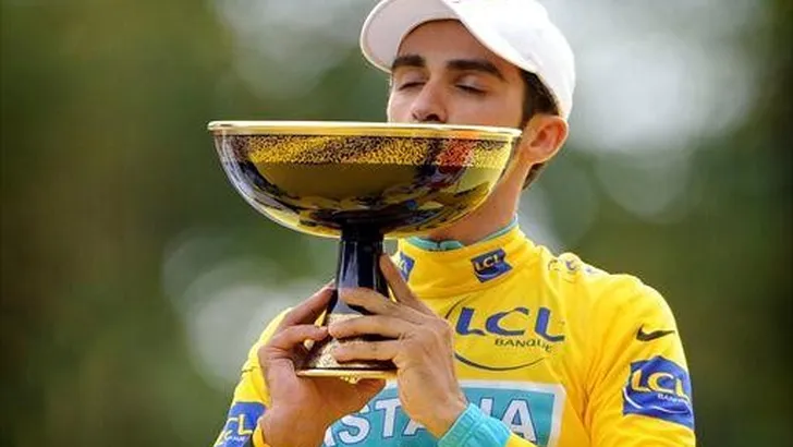 'Contador testte vier keer positief in de Tour'