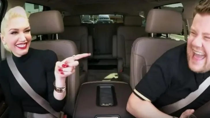 Zien: Gwen Stefani en suprise guests in Carpool Karaoke