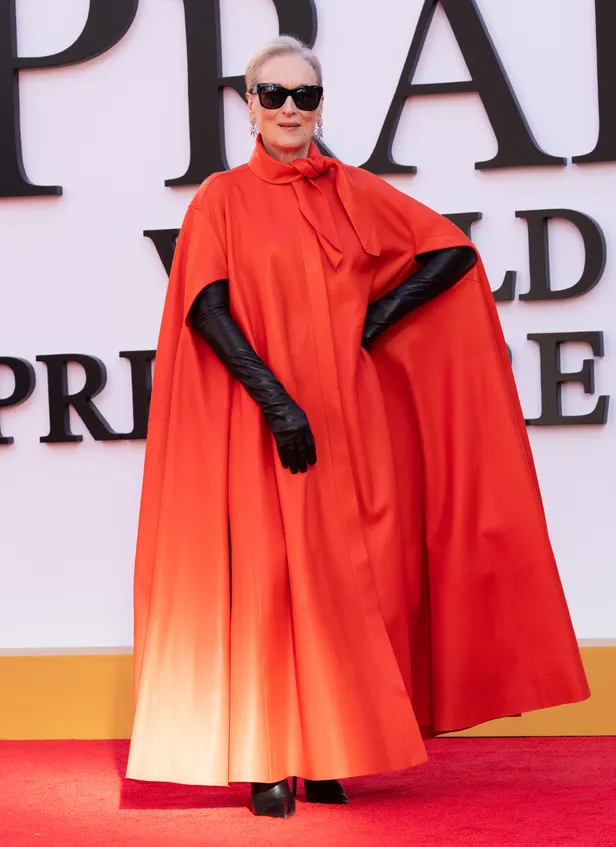 Meryl Streep op de wereldpremière van The Devil Wears Prada 2 | Beeld: NL Beeld