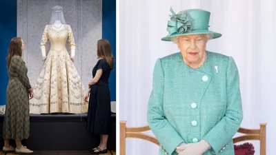 Een spectaculaire expositie in Buckingham Palace toont de meest iconische jurken, hoeden en juwelen van Queen Elizabeth. Je weet niet wat je ziet!