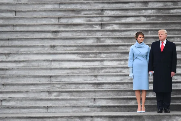 58th Presidential Inauguration met Melania en Donald Trump, 2017