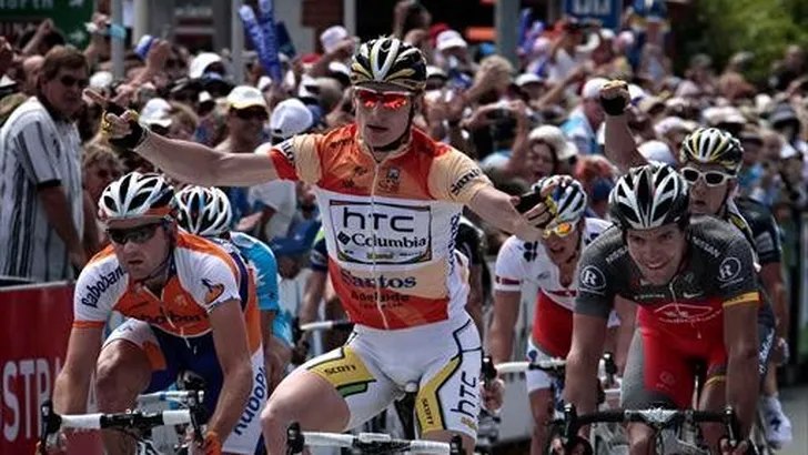 Greipel pakt wederom de bloemen Down Under